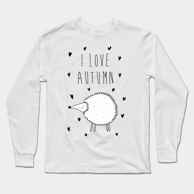 I love autumn Long Sleeve T-Shirt by coclodesign